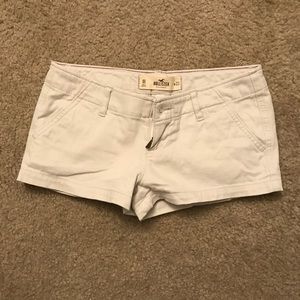 Khaki Hollister Shorts